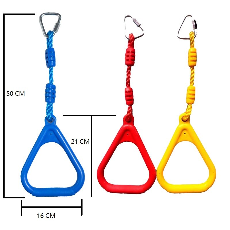 Kids Swings Rings Outdoor Playground Games Pull Ring Gym Rings For Kids Boy Girl Arm Training Pull Up Ring Sports Indoor Swing