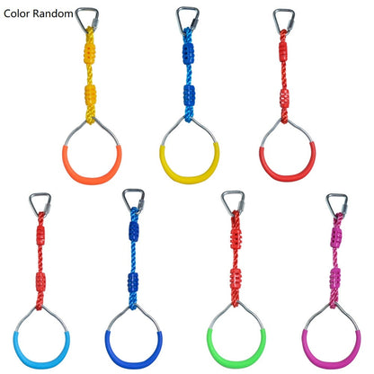 Kids Swings Rings Outdoor Playground Games Pull Ring Gym Rings For Kids Boy Girl Arm Training Pull Up Ring Sports Indoor Swing