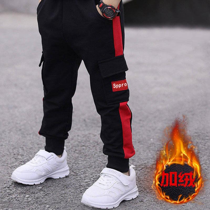 children pants Boy Sports Pants Big Boy Pants Spring Teenage Spring Toddler Casual Kids Trousers For Boys Clothes Age 3-12 Year