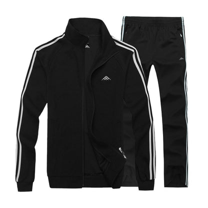 140kg Can Wear Sport Suit Men 8XL Loose Sweatshirt Set Classic Warm Gym Clothing Big Size Sportswear Male Jogging Sportsuit Sets