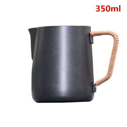 ROKENE Non-Stick Stainless Steel Pitcher Milk frothing jug Espresso Coffee Pitcher Barista Craft Coffee Latte Milk Jug Pitcher