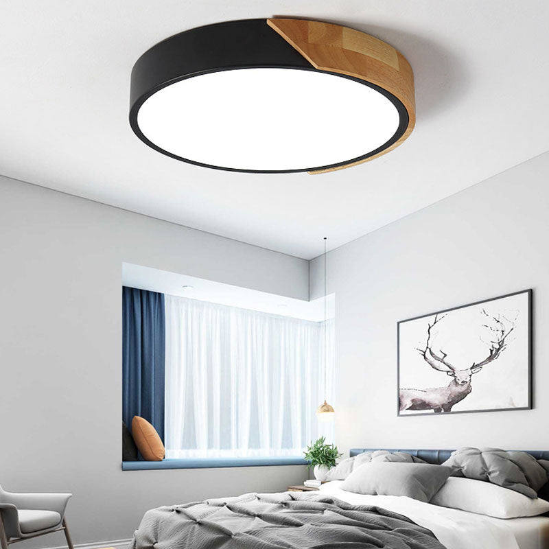 Modern simple LED 18W ceiling light RC Dimmable for Living Room Surface Mounted Led Ceiling Lighting