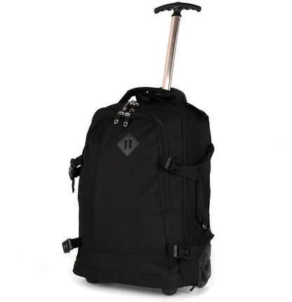 Men Travel trolley rucksack Rolling Luggage backpack bags on wheels wheeled backpack for Business Cabin Men Travel trolley bags