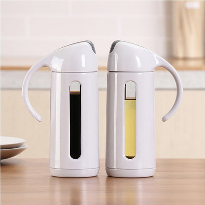 1 pcs Kitchen glass oil pot home to prevent spill pot seasoning sauce vinegar bottle bottle oil small oil bottle