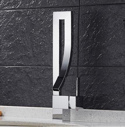 Brass Basin Faucet Luxury Faucet Sink Mixer Tap Deck Mounted Faucet Hot And Cold Black/Gold/Chrome/Nickel Mixer Tap