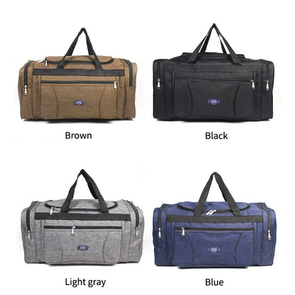 Large travel bags 70cm sport Duffle Bags Female Overnight Carry on Luggage bags men Waterproof Oxford Weekend bags sac de Sport