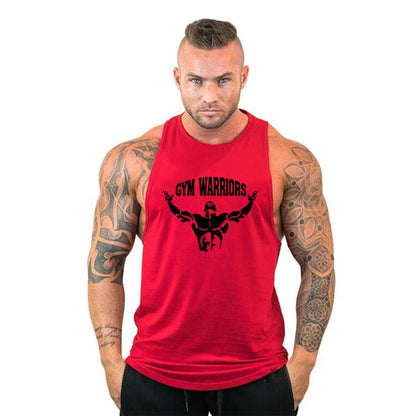 Brand Gym Clothing Mens Bodybuilding Hooded Tank Top Cotton Sleeveless Vest Fitness Sweatshirt Workout Sportswear Tops Male