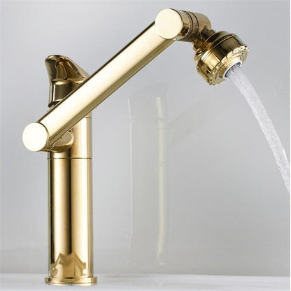 Tuqiu Multifunction Kitchen Faucet Gold Sink Faucet Hot Cold Water Mixer Crane Antique Bronze Deck Mounted Universal Water Taps