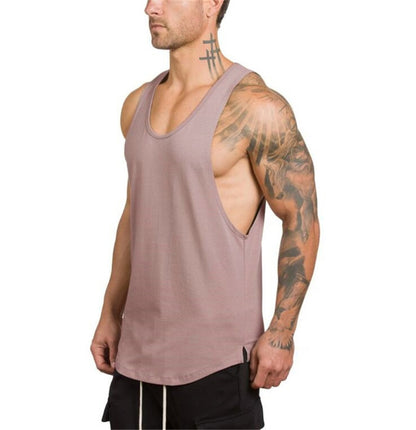 Brand gyms clothing Men Bodybuilding and Fitness Stringer Tank Top Vest sportswear Undershirt muscle workout Singlets