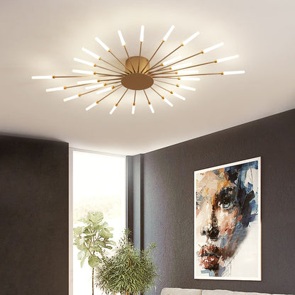 New Style LED Ceiling Lights For Studyroom Bedroom Dining Room Foyer Kitchen Villa Apartment Indoor Home Lighting Creative Lamps