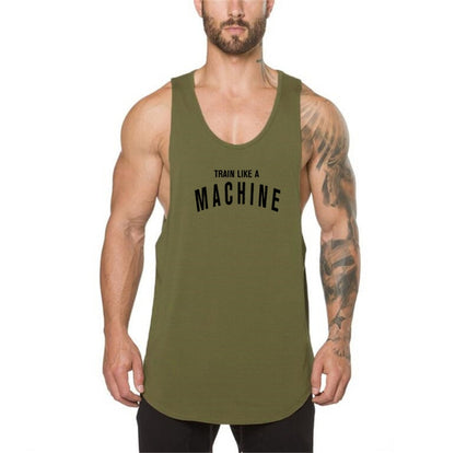 Brand gyms clothing Men Bodybuilding and Fitness Stringer Tank Top Vest sportswear Undershirt muscle workout Singlets