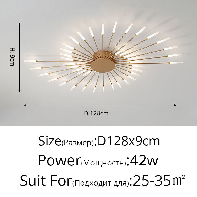 New Style LED Ceiling Lights For Studyroom Bedroom Dining Room Foyer Kitchen Villa Apartment Indoor Home Lighting Creative Lamps