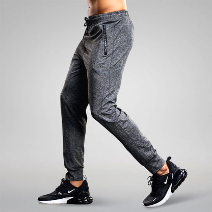 Men&#39;s Running Pants  Quick-Dry Thin Casual Trousers Sport Pants With Zipper Pockets  Sportswear Running  Jogging Sportpants