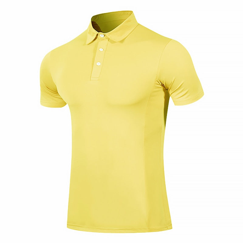 New Golf Clothing Breathable Men&#39;s Summer Golf Sports Breathable Golf Shirt POLO Shirt Men&#39;s T-Shirt