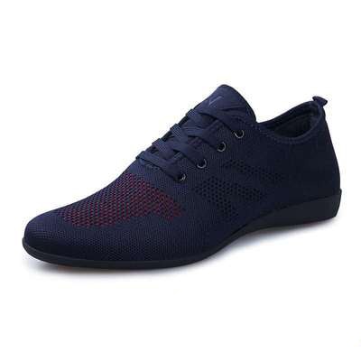 Men Shoes Breathable Men Casual Shoes Sneakers Low Lace-up Mesh Male Shoes Comfortable Flat Shoes For Men Zapatillas Hombre