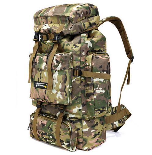 70L Large Capacity Backpack Multifunction Waterproof Army Military Backpack Rucksack for Hike Travel Backpacks Mochila Militar