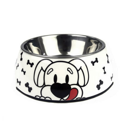 Hot selling removable Melamine and stainless steel pet bowl dog&amp;cat bowls миски для собак миска для кошки