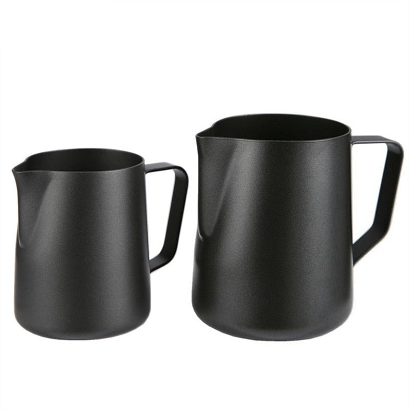 ROKENE Non-Stick Stainless Steel Pitcher Milk frothing jug Espresso Coffee Pitcher Barista Craft Coffee Latte Milk Jug Pitcher