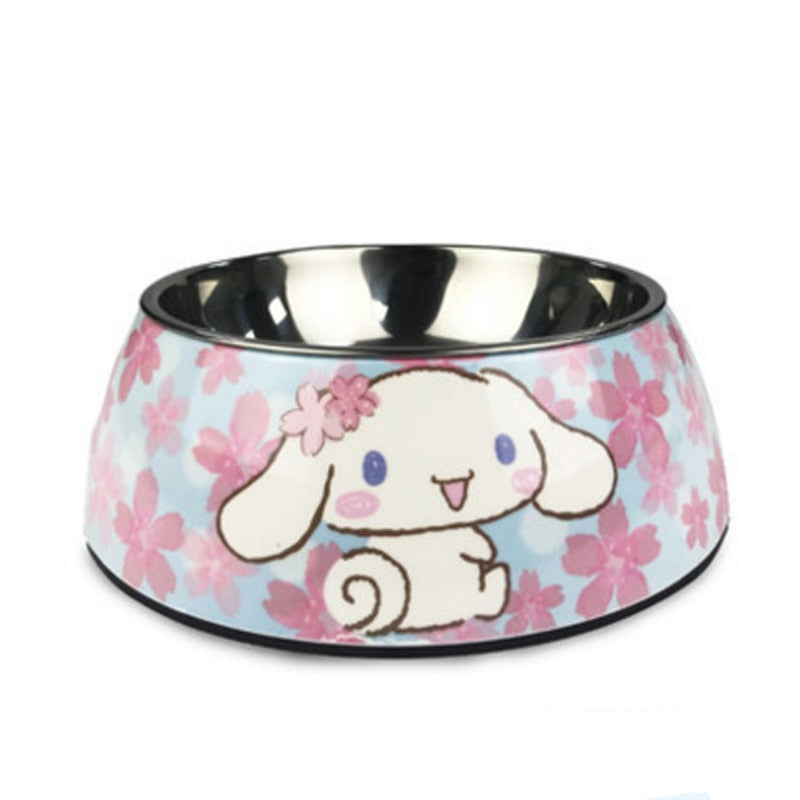 Hot selling removable Melamine and stainless steel pet bowl dog&amp;cat bowls миски для собак миска для кошки