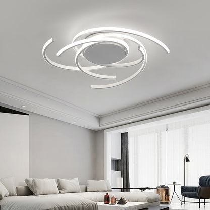 Black White Modern led Ceiling Lights for Living room Bedroom Study Balcony Home indoor lighting Aluminum Ceiling Lamp Fixtures