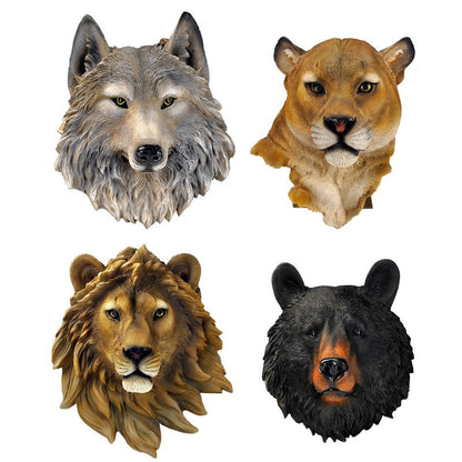 Animal Head Wall Decoration Statues Room  Bedroom Home Wall Decor Scandinavian Style  Decoration Jamaica Interior Decoration