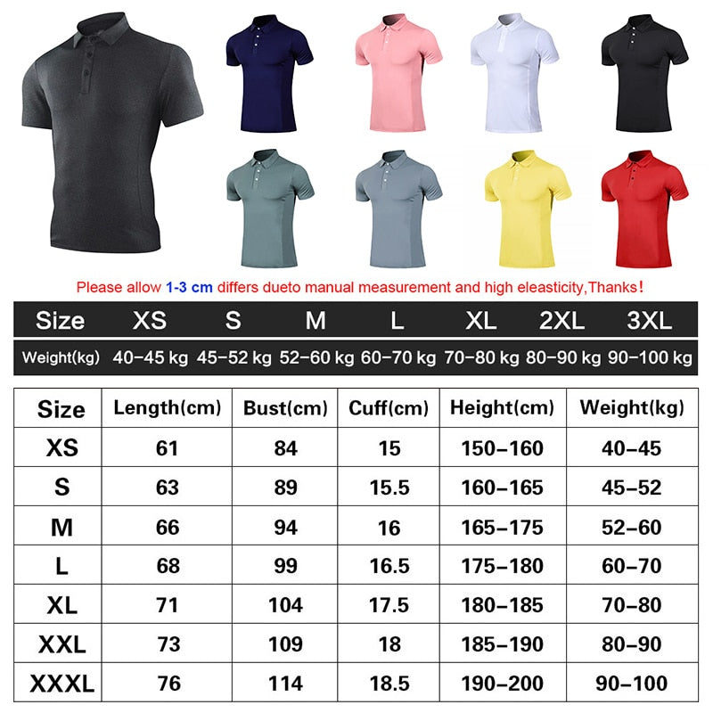 New Golf Clothing Breathable Men&#39;s Summer Golf Sports Breathable Golf Shirt POLO Shirt Men&#39;s T-Shirt