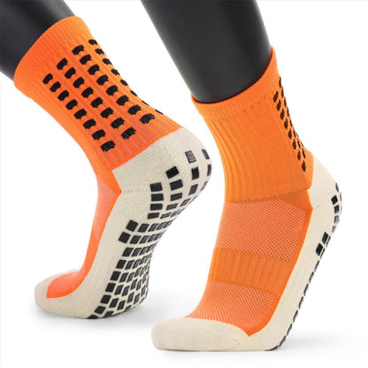 New Men&#39;s Sports Socks Thick Towel Down Men&#39;s Mid-tube Levy Non-slip Soccer Socks Basketball Socks Sports Stockings