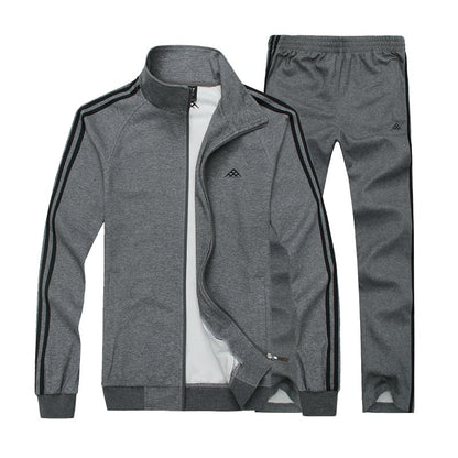 140kg Can Wear Sport Suit Men 8XL Loose Sweatshirt Set Classic Warm Gym Clothing Big Size Sportswear Male Jogging Sportsuit Sets