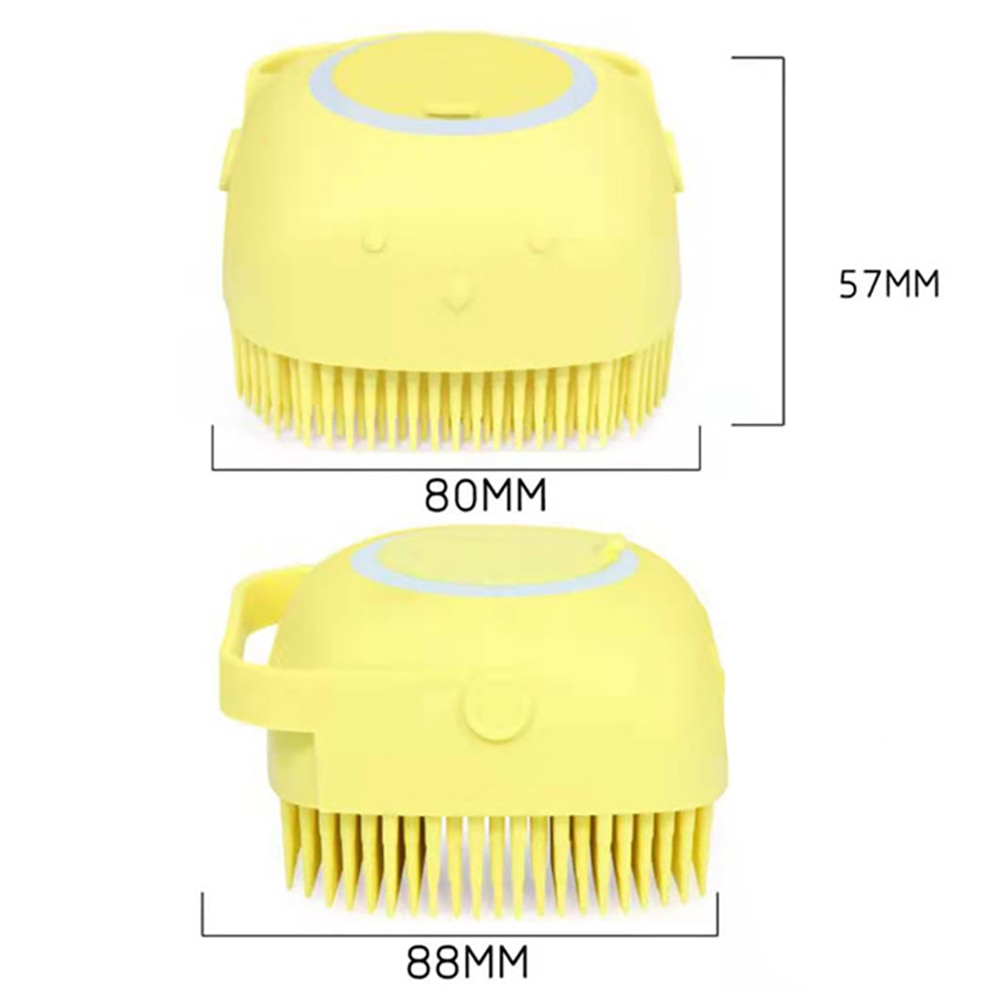 Pet bath brush Multifunction Cat Dog brush Shampoo Massage Brush Shower Hair Removal Comb For Cats Pet Cleaning Grooming Tool