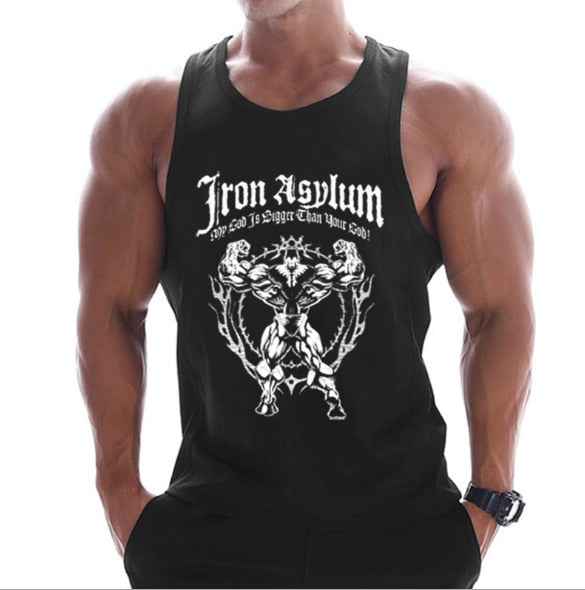 2019 new gyms clothing cotton bodybuilding tank top bodybuilder mens ropa hombre tops singlet erkek sleeveless singlet men