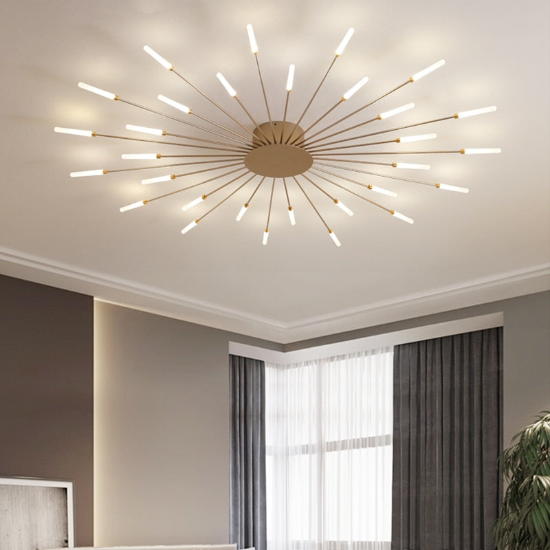 New Style LED Ceiling Lights For Studyroom Bedroom Dining Room Foyer Kitchen Villa Apartment Indoor Home Lighting Creative Lamps