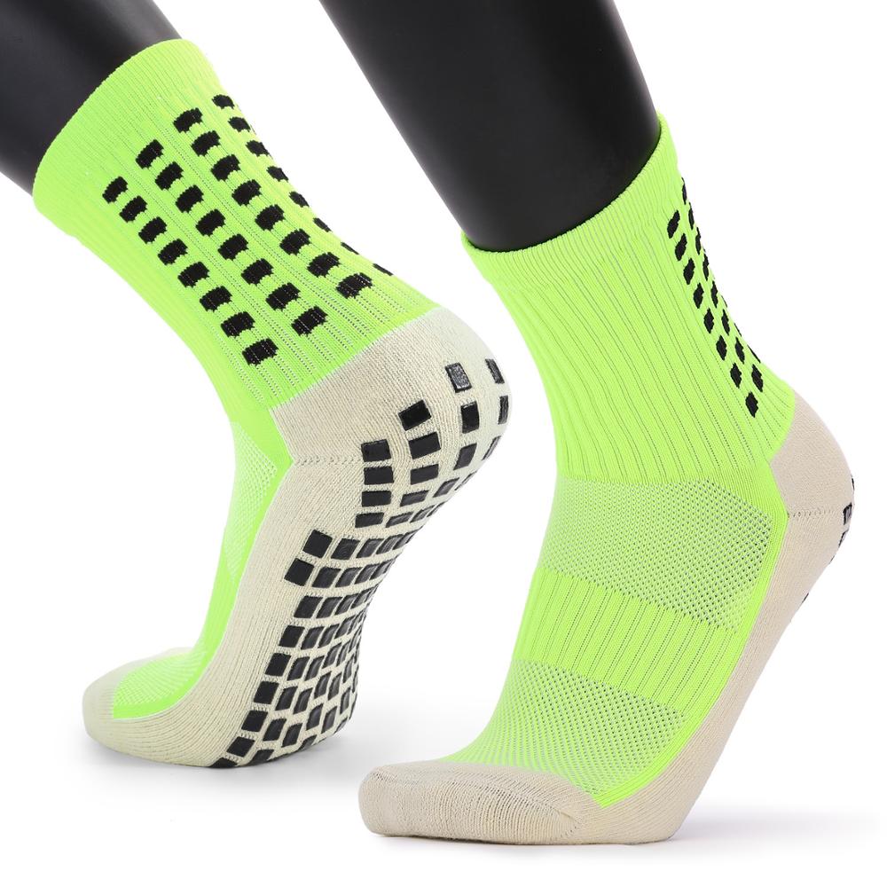 New Men&#39;s Sports Socks Thick Towel Down Men&#39;s Mid-tube Levy Non-slip Soccer Socks Basketball Socks Sports Stockings