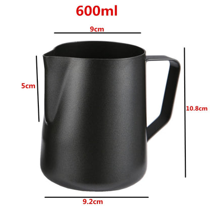 ROKENE Non-Stick Stainless Steel Pitcher Milk frothing jug Espresso Coffee Pitcher Barista Craft Coffee Latte Milk Jug Pitcher