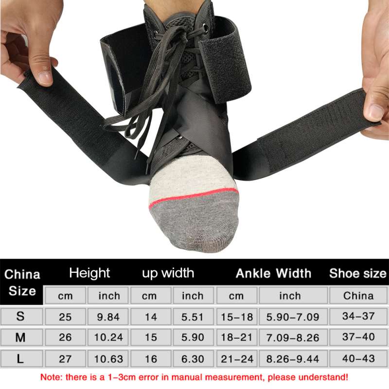 1 pcs Ankle Braces Strips Sports Bandage Safety Ankle Support Supports Protectors Foot Foot Orthosis Stabilizer