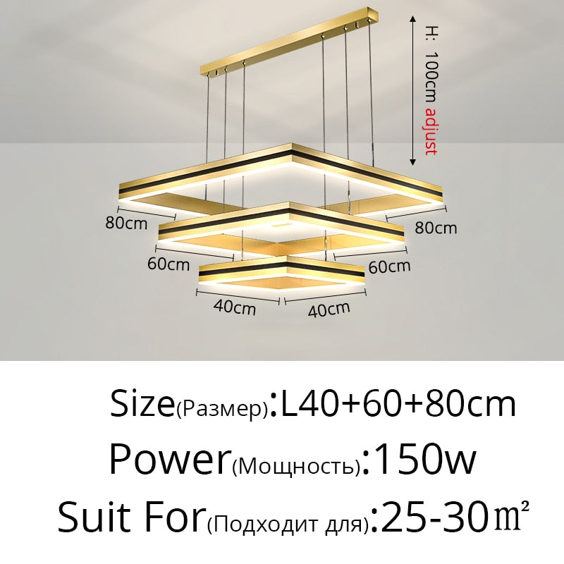 Modern Simplicity Led Ceiling Chandelier for Living Room Bedroom Indoor Lighting Pendant Light  Celing Lamp Fixtures Home Decor