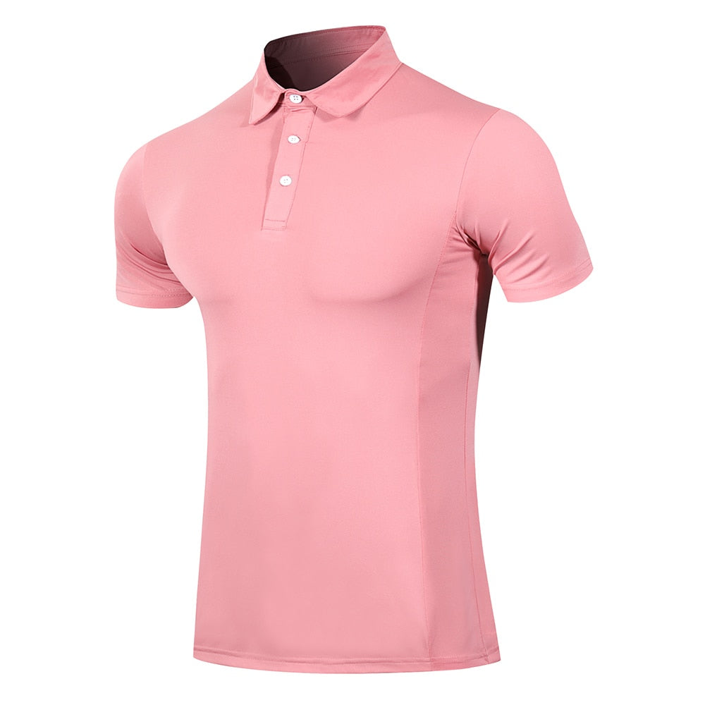 New Golf Clothing Breathable Men&#39;s Summer Golf Sports Breathable Golf Shirt POLO Shirt Men&#39;s T-Shirt