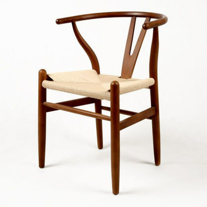 Wooden Wishbone Chair Hans Wegner Y Chair Solid OAK Wood Dining Room Furniture Luxury Dining Chair Armchair Classic Design