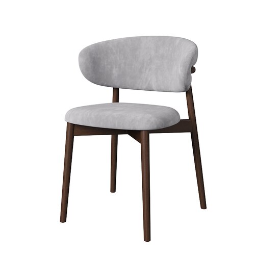 Replica Designer Dining Chairs Modern Nordic Ergonomic Luxury Dining Chair Leisure Leathr Wooden Silla Comedor Home Furniture