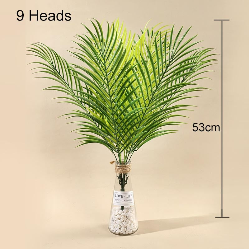 60-123CM Artificial  Palm  Tree Fake Plants Plastic Leaf Fake Tree For Home Wedding  Garden  Floor  Living Room  Decorations