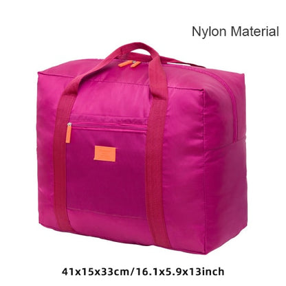 Portable Folding Large Travel Storage Bags Clothes Top-handle Pouch Luggage Organizer Cases Suitcase Accessories Supplies Stuff