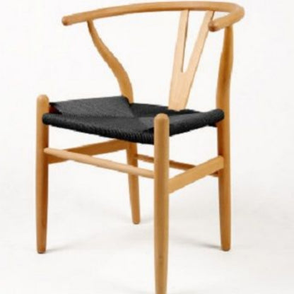 Wooden Wishbone Chair Hans Wegner Y Chair Solid OAK Wood Dining Room Furniture Luxury Dining Chair Armchair Classic Design