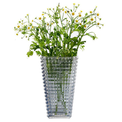 Light Luxury Creative European Style Glass Vase Dry Flower Tabletop Ornament Decorative Utensils Terrarium Vases for Decoration