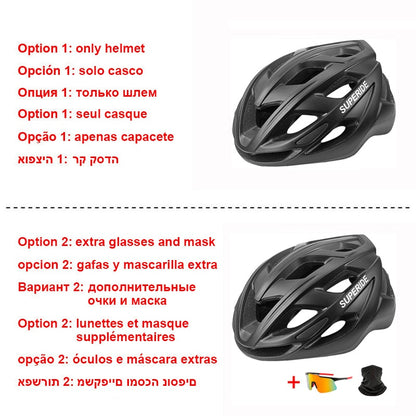 SUPERIDE Men Women Ultralight Racing Cycling Helmet Integrally-molded MTB Bicycle Helmet Outdoor Mountain Bike Road Bike Helmet