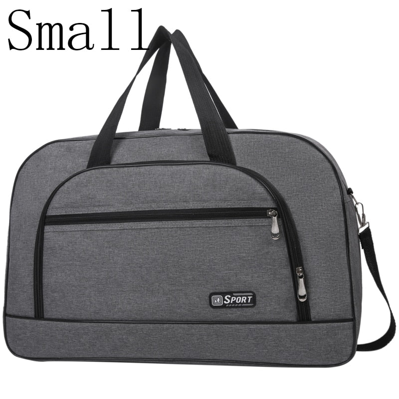 Large Capacity Women&#39;s Travel Bag Leisure Multifunctional Duffel Bag Handbag Men&#39;s Weekend Sports Overnight One Shoulder Luggage