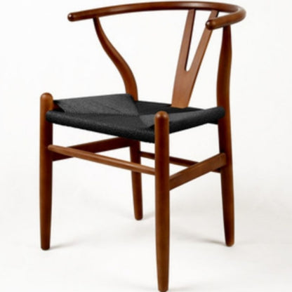 Wooden Wishbone Chair Hans Wegner Y Chair Solid OAK Wood Dining Room Furniture Luxury Dining Chair Armchair Classic Design