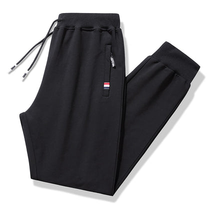 Men&#39;s Sweatpants Big Size Large 5xl Sportswear Elastic Waist Casual Cotton Track Pants Stretch Trousers Male Black Joggers 8XL