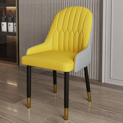 Light Luxury Home Back Arm Chair Dining Chair with Armrest Modern Minimalist Internet Celebrity Negotiation Nail Chair