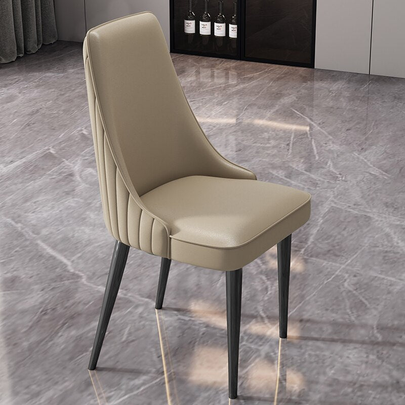 Nordic Dining Room Chairs Lounge Luxury Elegant Art Design Chair Clean Classic Dining Tables And Chairs Set Kitchen Furniture