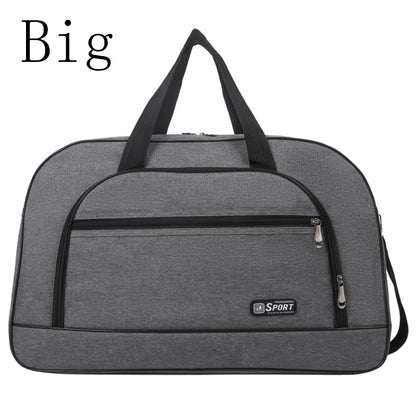 Large Capacity Women&#39;s Travel Bag Leisure Multifunctional Duffel Bag Handbag Men&#39;s Weekend Sports Overnight One Shoulder Luggage