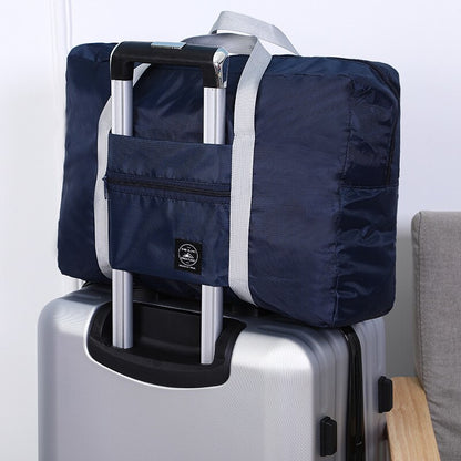 Portable Folding Large Travel Storage Bags Clothes Top-handle Pouch Luggage Organizer Cases Suitcase Accessories Supplies Stuff